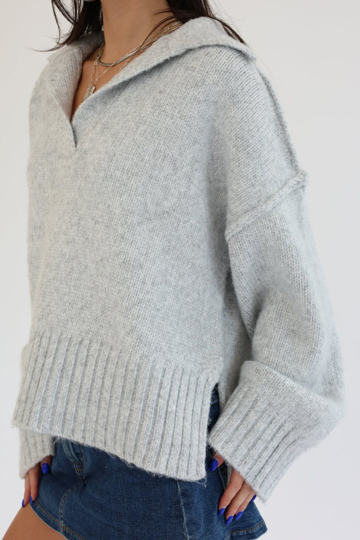 Lizzie Collared Sweater