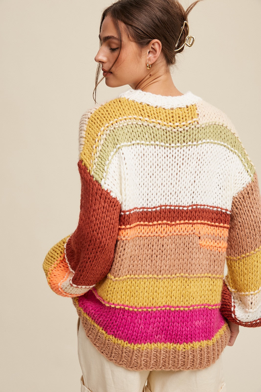 Jada Crochet Sweater