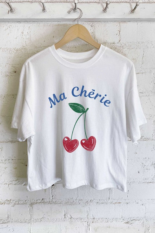 Ma Chérie Crop Tee