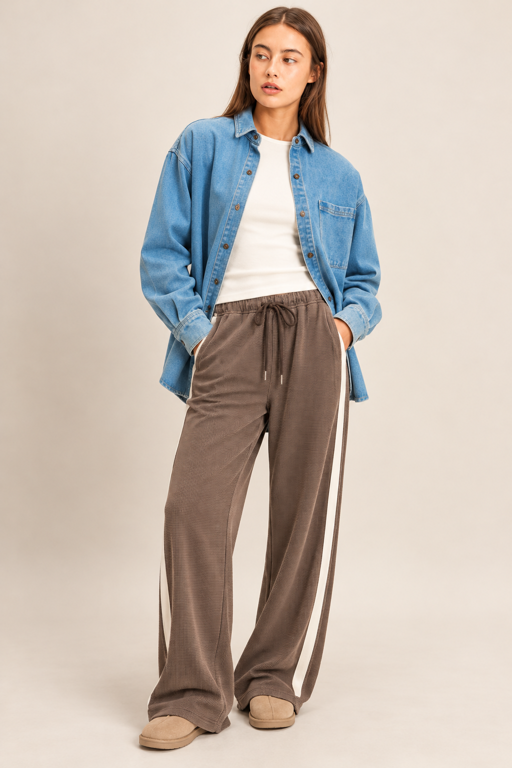 Easy Decisions Denim Shacket