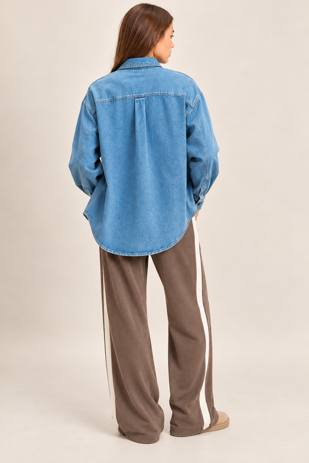 Easy Decisions Denim Shacket