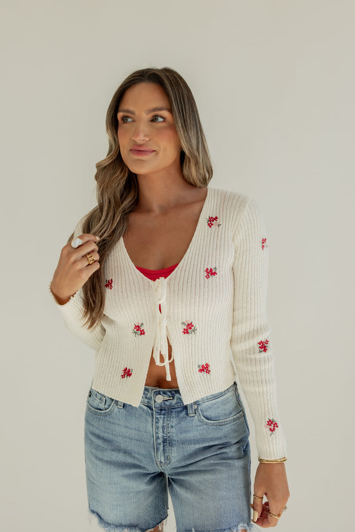 Libby Tie Front Cardigan