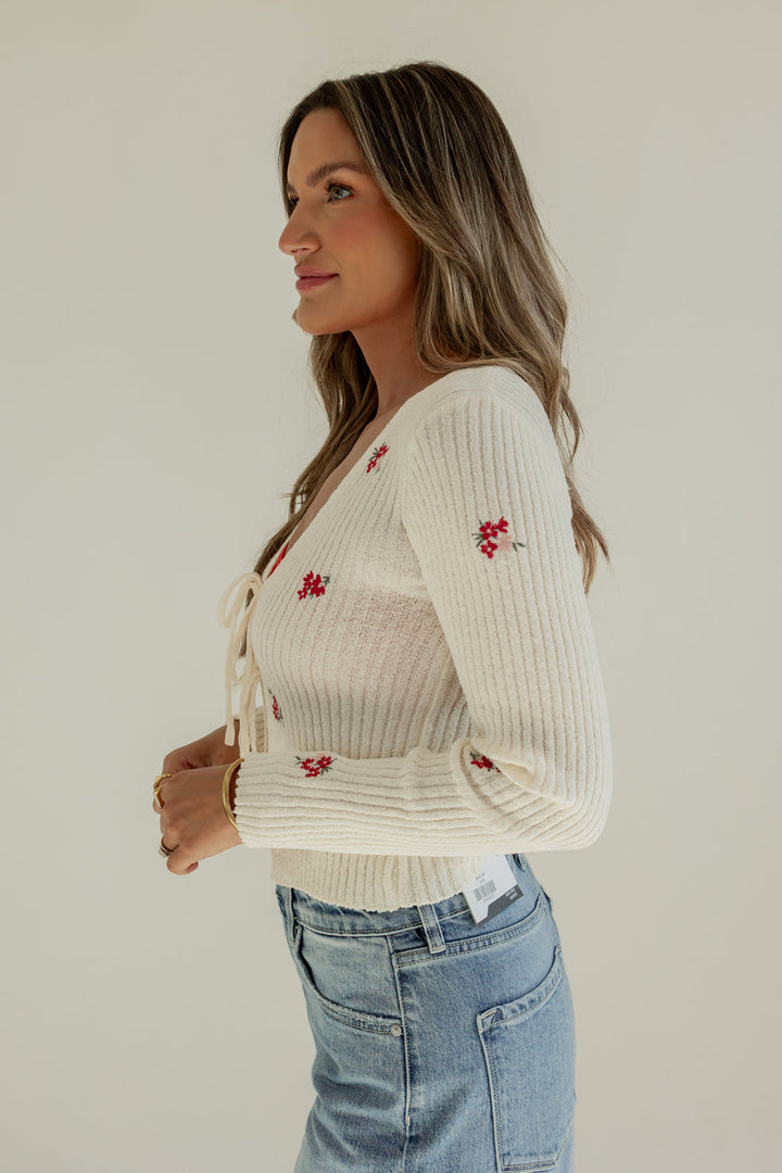 Libby Tie Front Cardigan