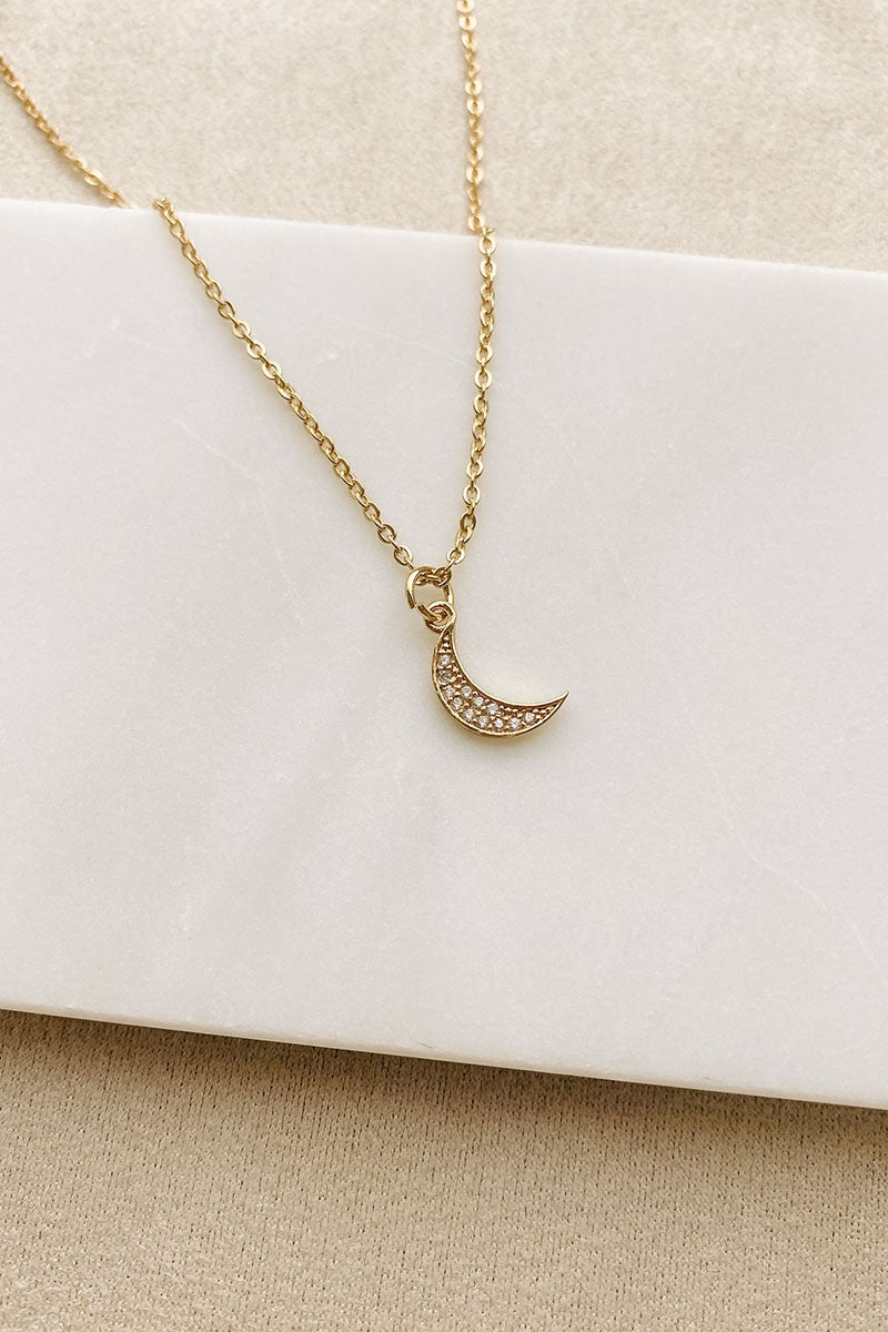 Love You To The Moon Necklace