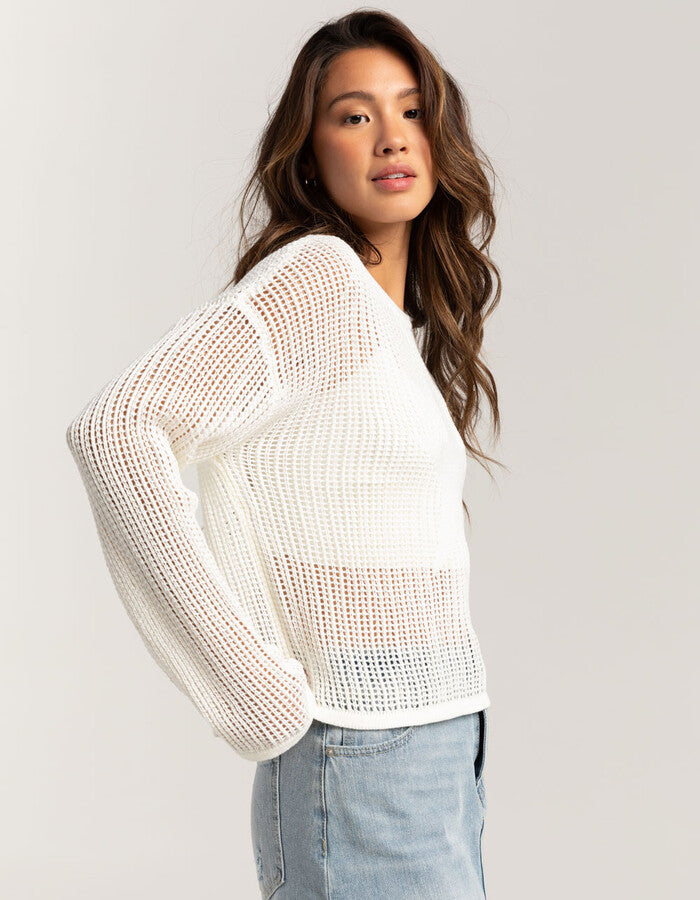 Lucky Star Crochet Sweater