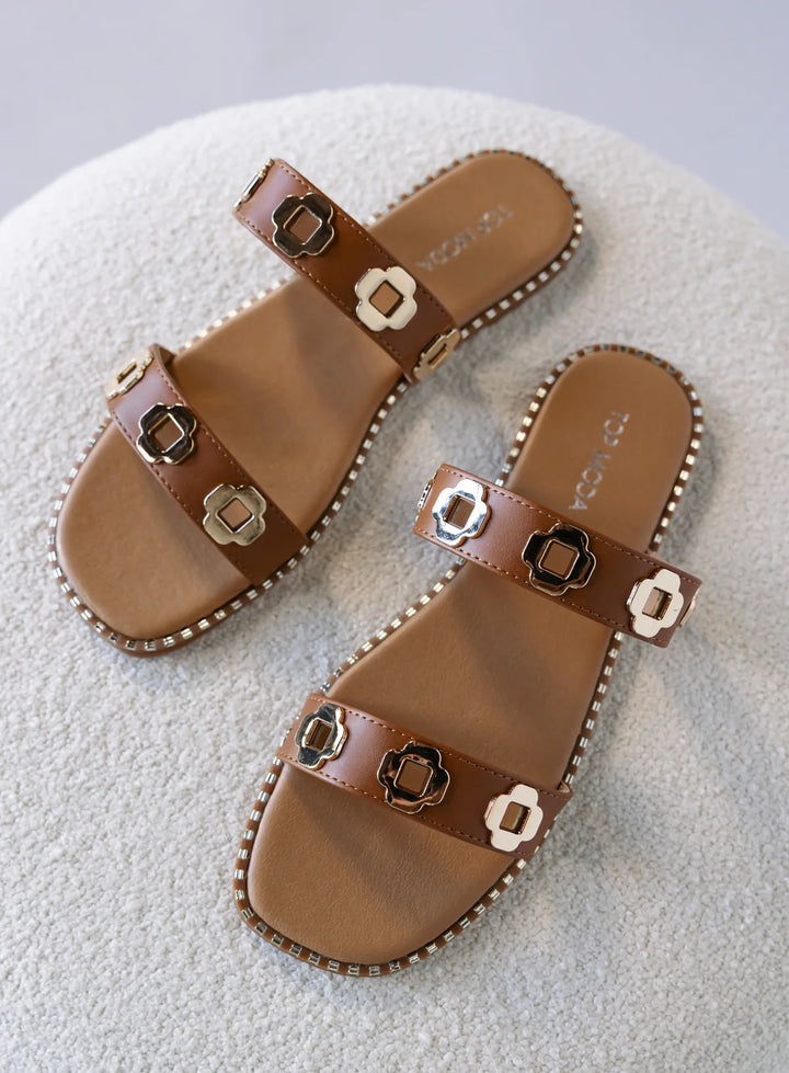 Cleo Eyelet Sandals {Preorder}