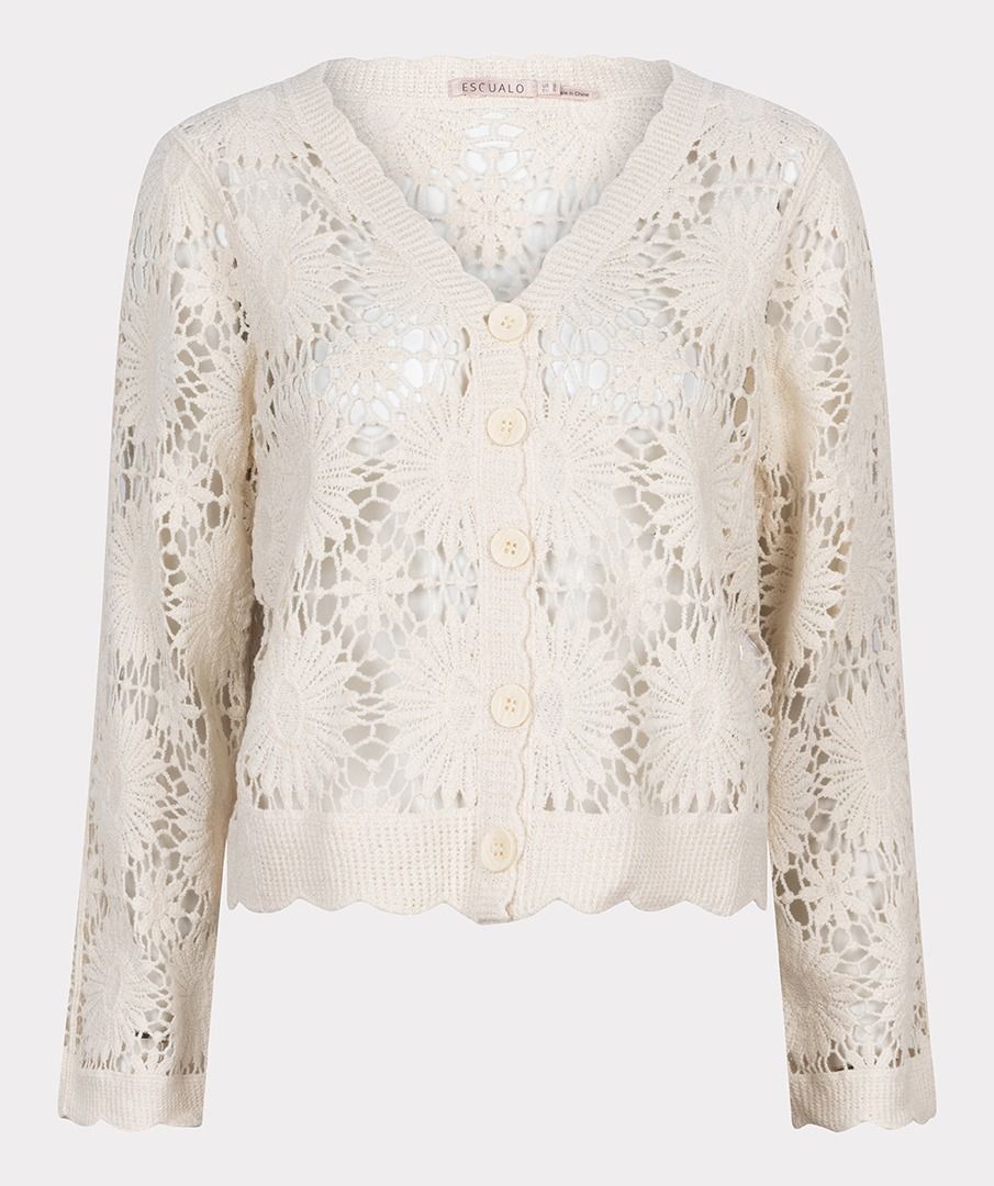 Floral Crochet Cardigan