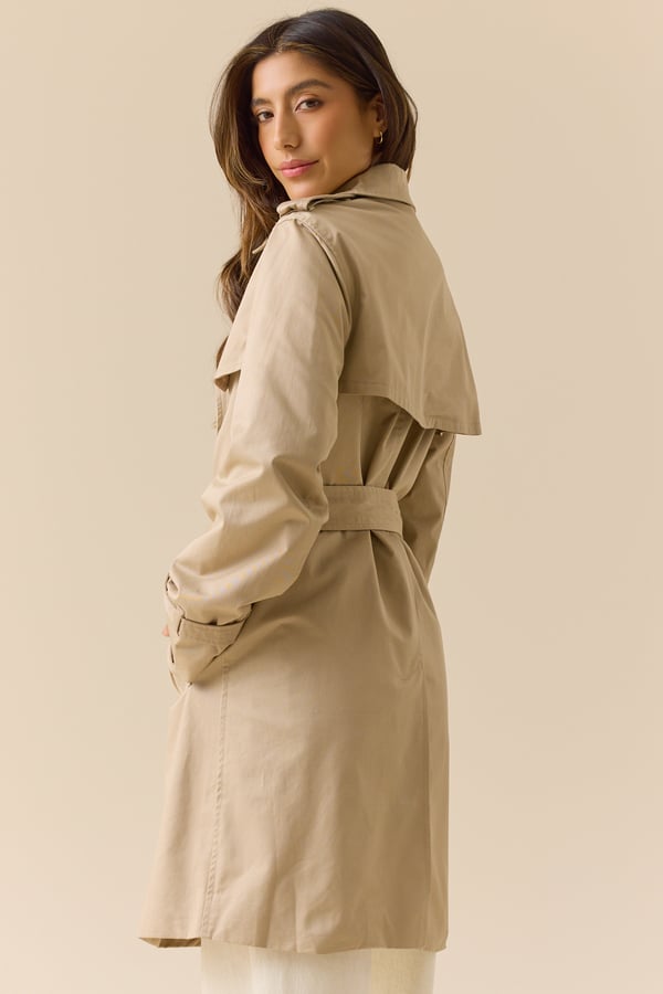 Nora Classic Belted Trench Coat
