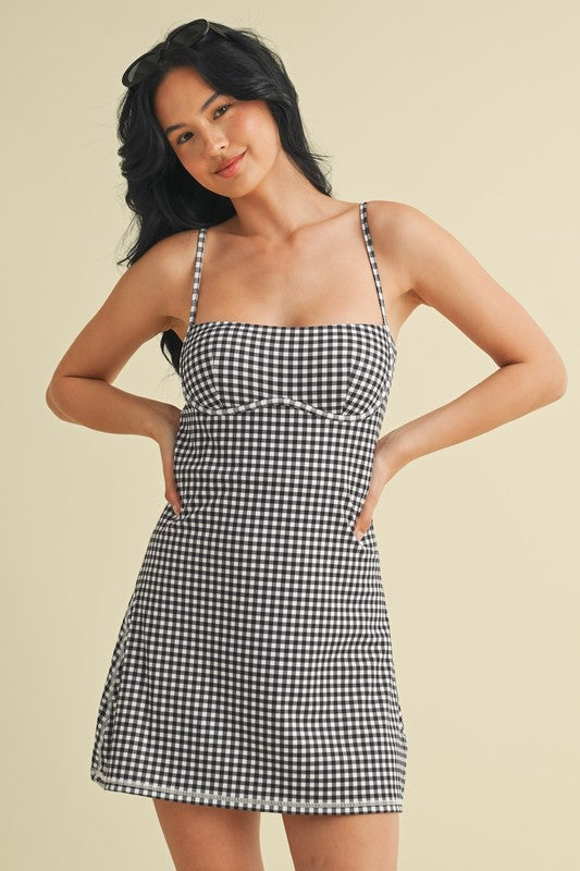 Gigi Gingham Active Dress