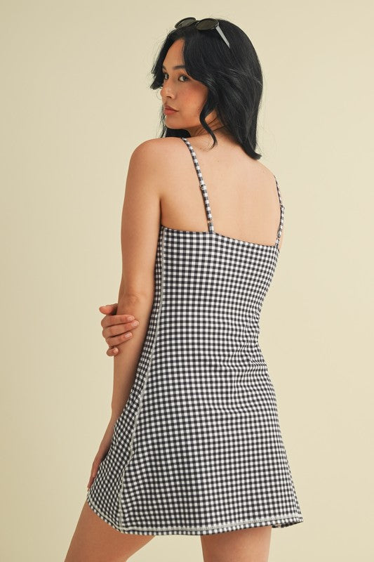 Gigi Gingham Active Dress