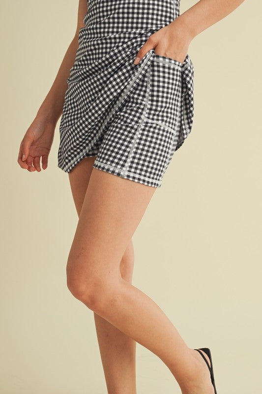 Gigi Gingham Active Dress