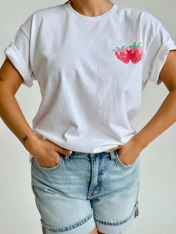 Enjoy the Good Days Berry Tee