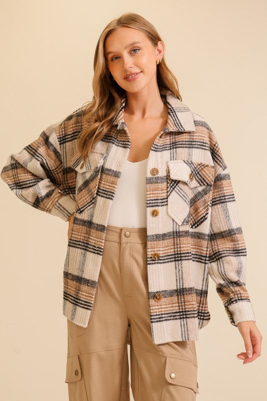 Fall Feels Flannel Jacket