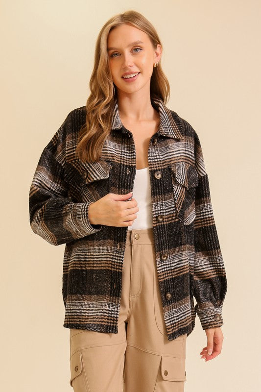 Fall Feels Flannel Jacket