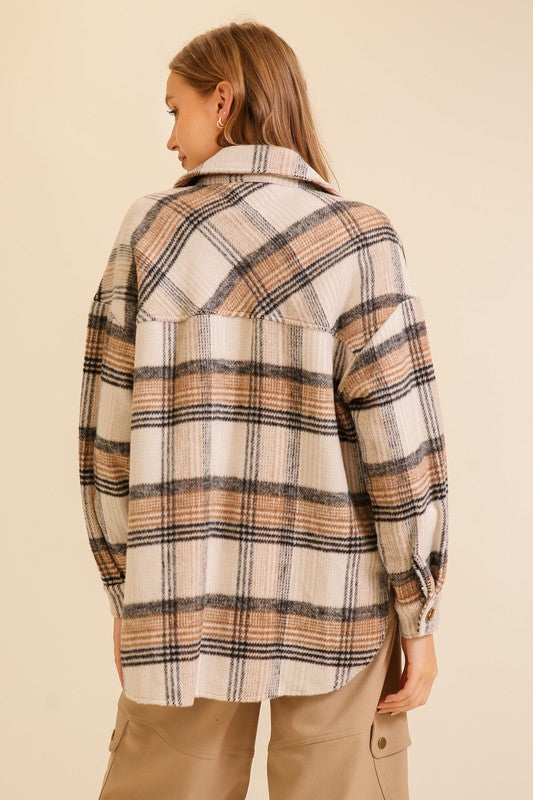 Fall Feels Flannel Jacket