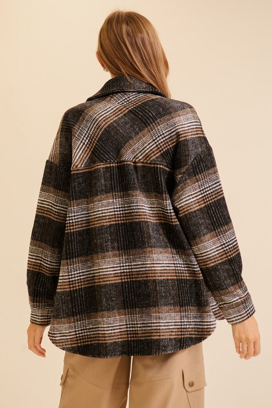 Fall Feels Flannel Jacket