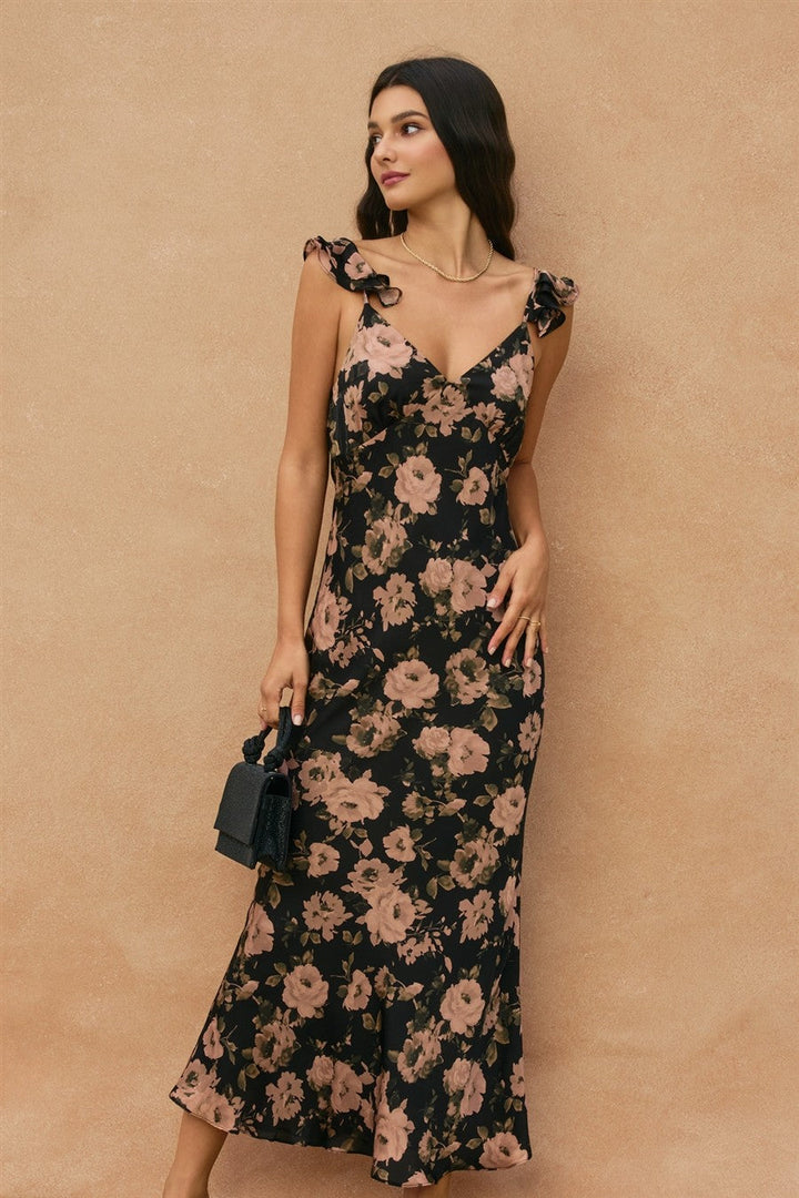 Rosalie Floral Wedding Guest Dress