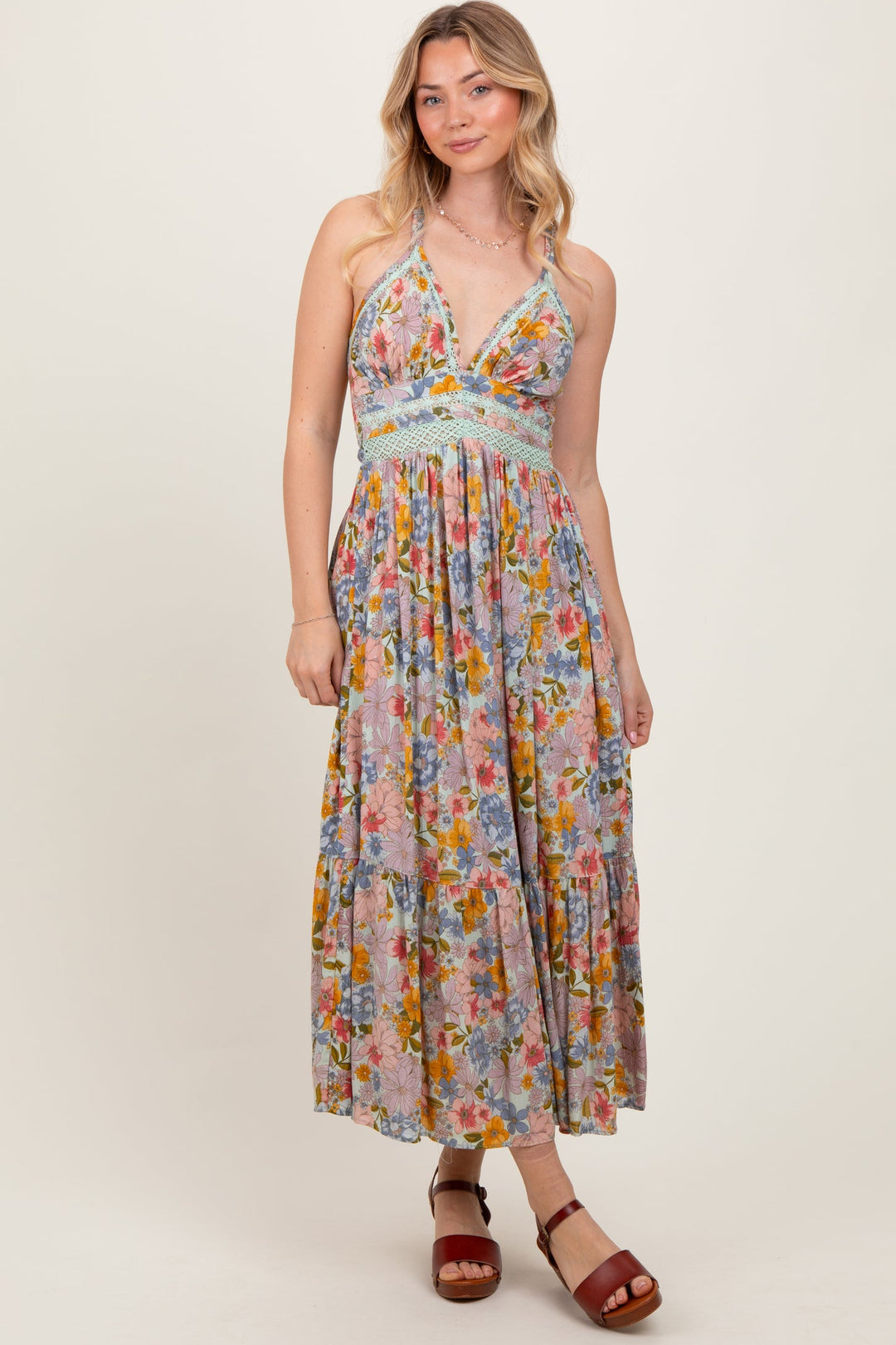 Cassie Floral Maxi Dress