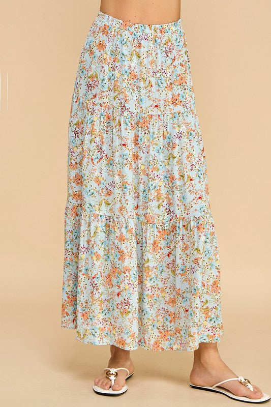 Lyla Floral Maxi Skirt