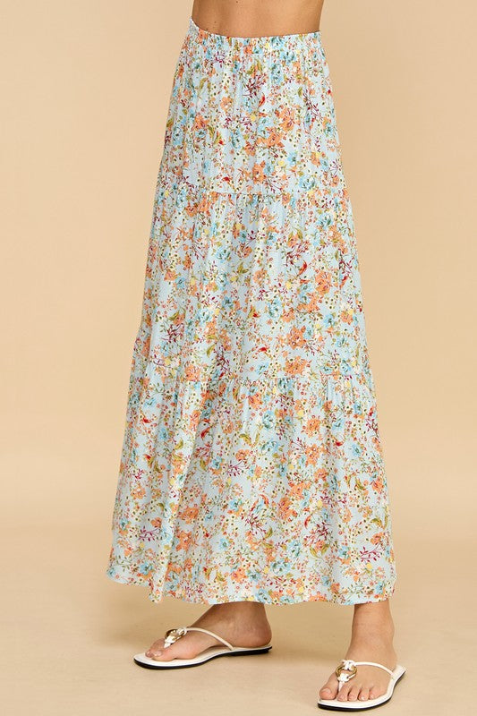 Lyla Floral Maxi Skirt