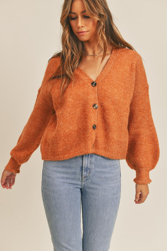 Hello Pumpkin Sweater Cardigan Restock