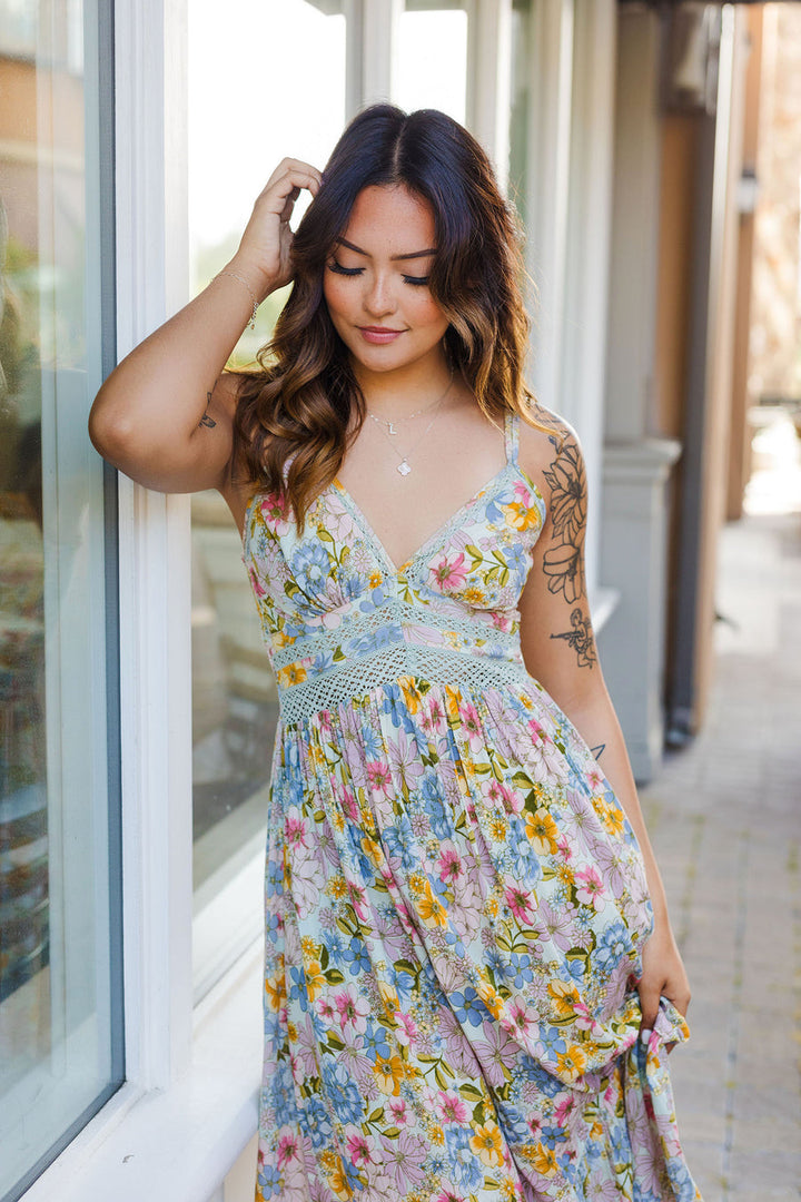 Cassie Floral Maxi Dress