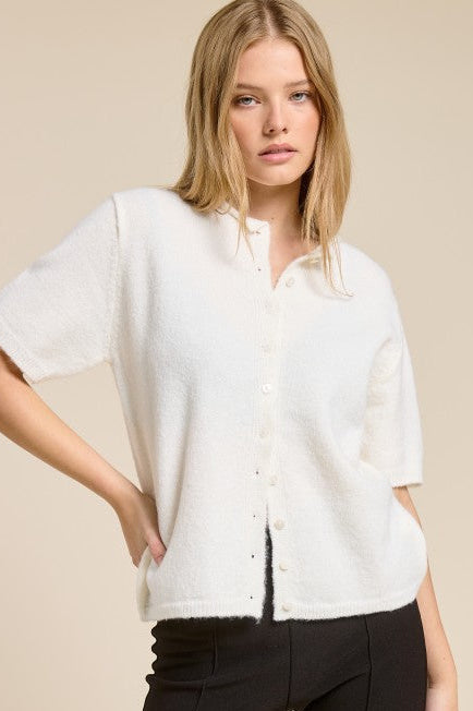 Sloan Short Sleeve Cardigan