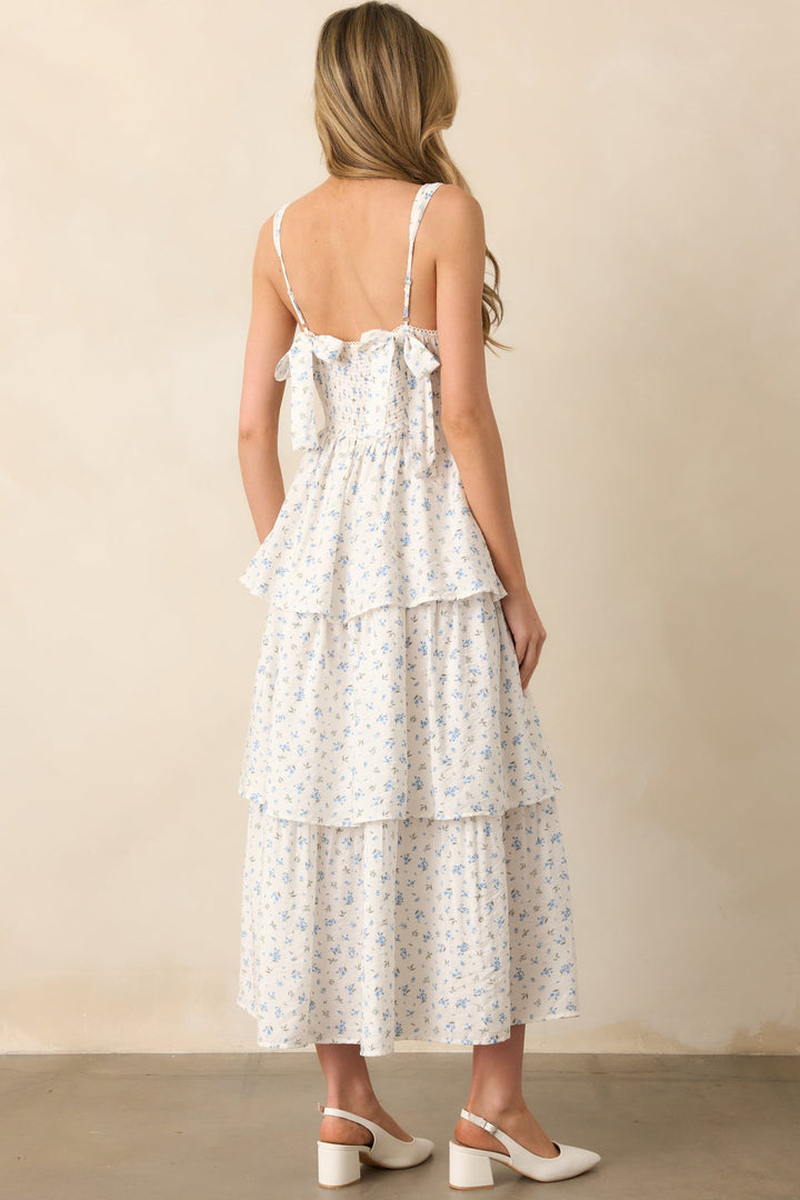 June Floral Tiered Dress
