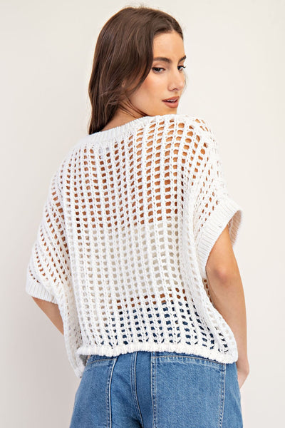 Breeze Crochet Top