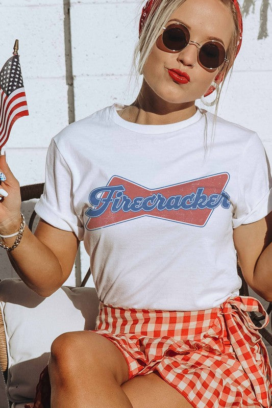 Firecracker Tee in Two Styles final sale