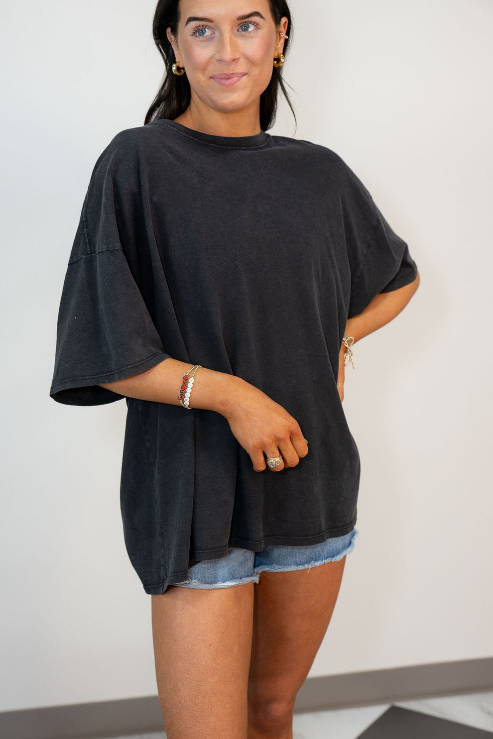 Mineral Wash Oversized Tee