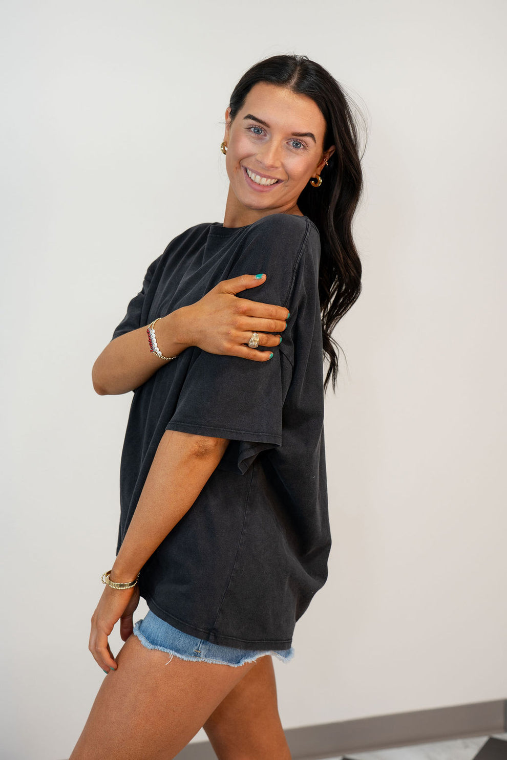 Mineral Wash Oversized Tee