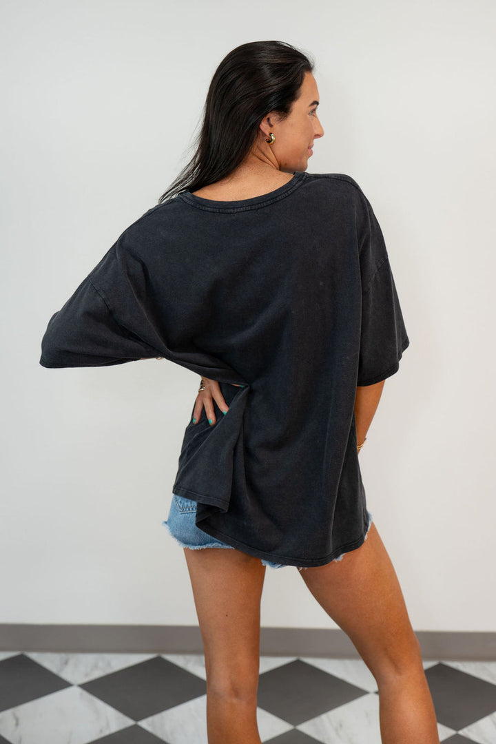 Mineral Wash Oversized Tee