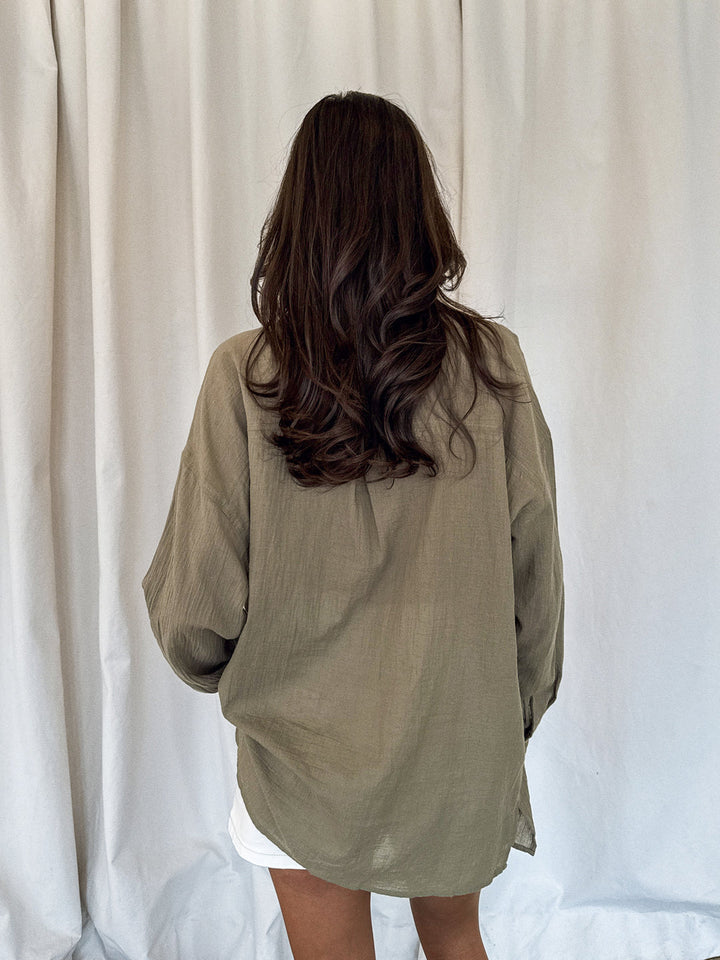 Let Loose Button Down