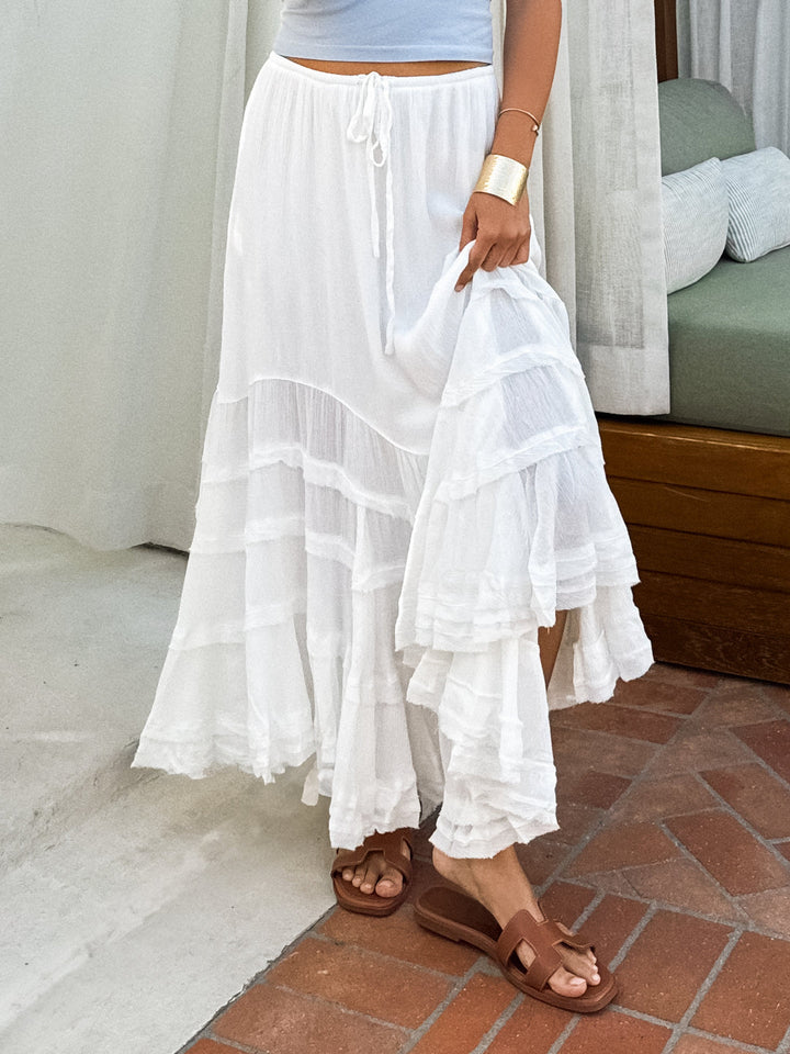 Maya Tiered Maxi Skirt