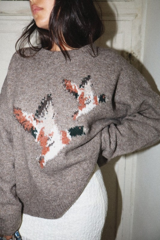 Flying Ducks Sweater