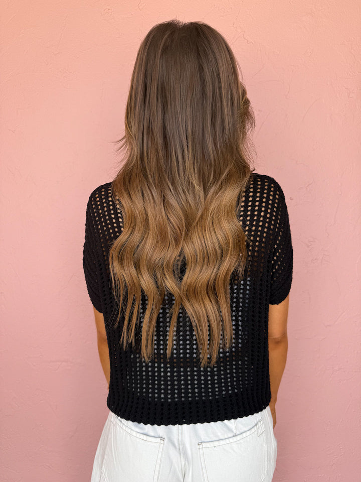 Brynn Crochet Top restock