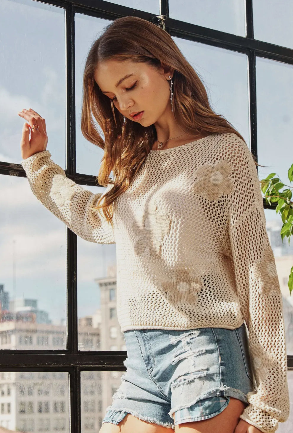 Blossom Floral Crochet Top