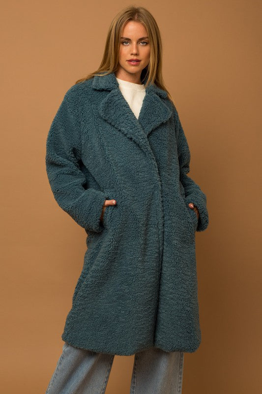 Silas Sherpa Teddy Coat