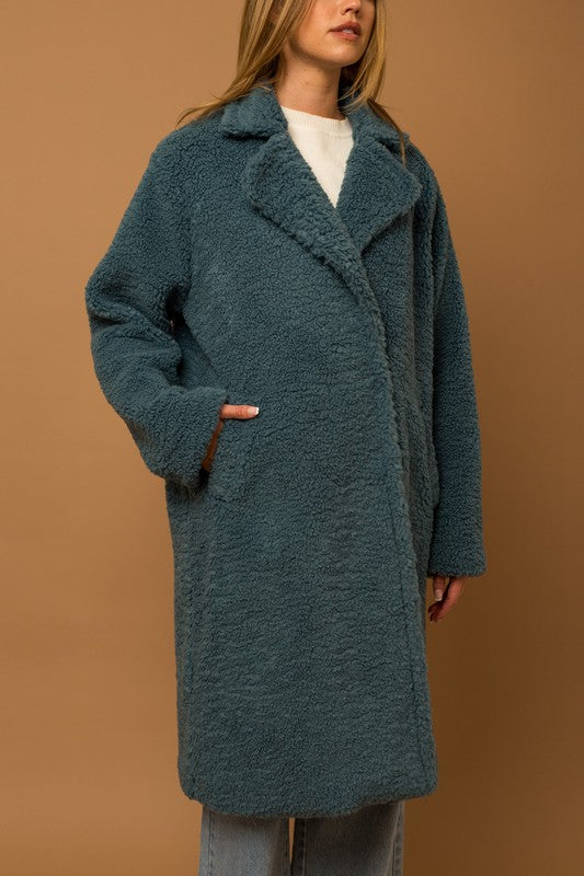 Silas Sherpa Teddy Coat