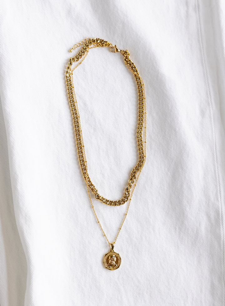 Edina Coin Necklace