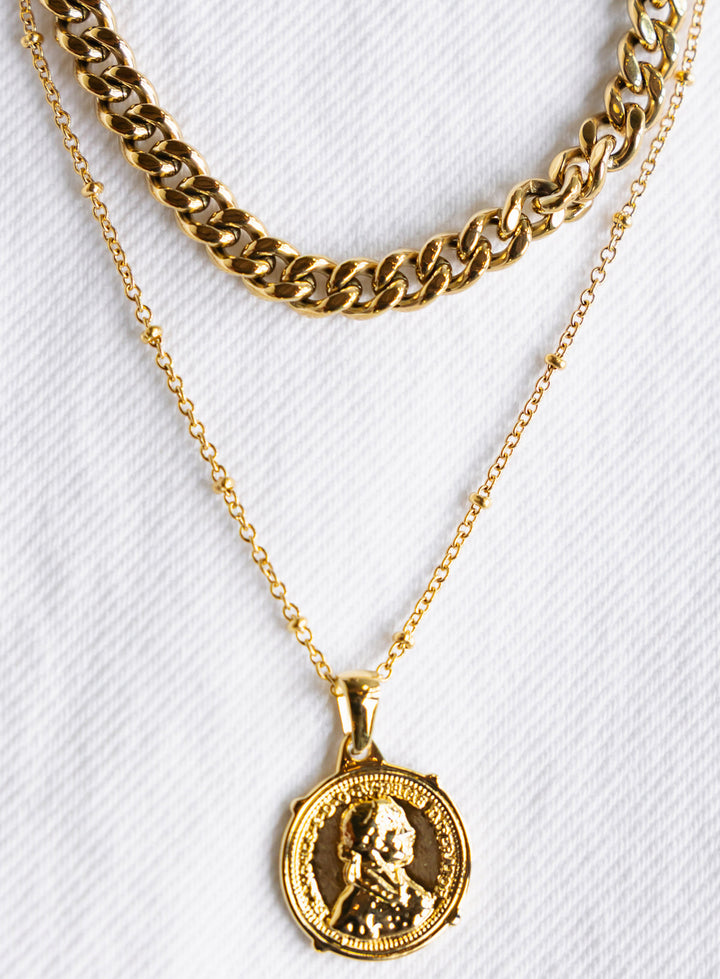 Edina Coin Necklace