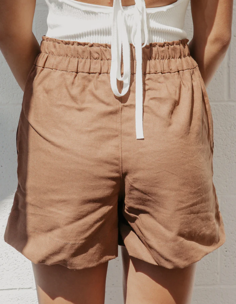 FINAL SALE Priya Linen Shorts