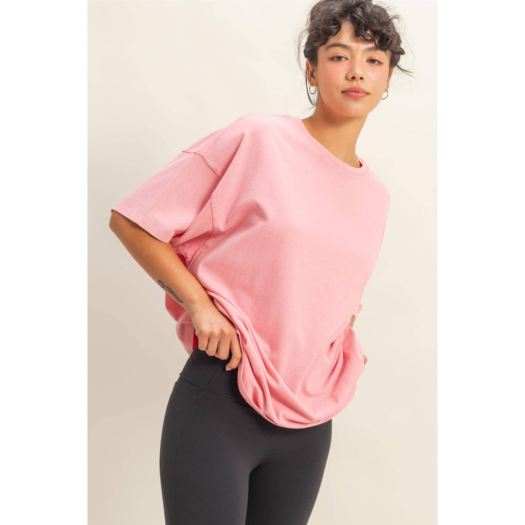 Mineral Wash Oversized Tee