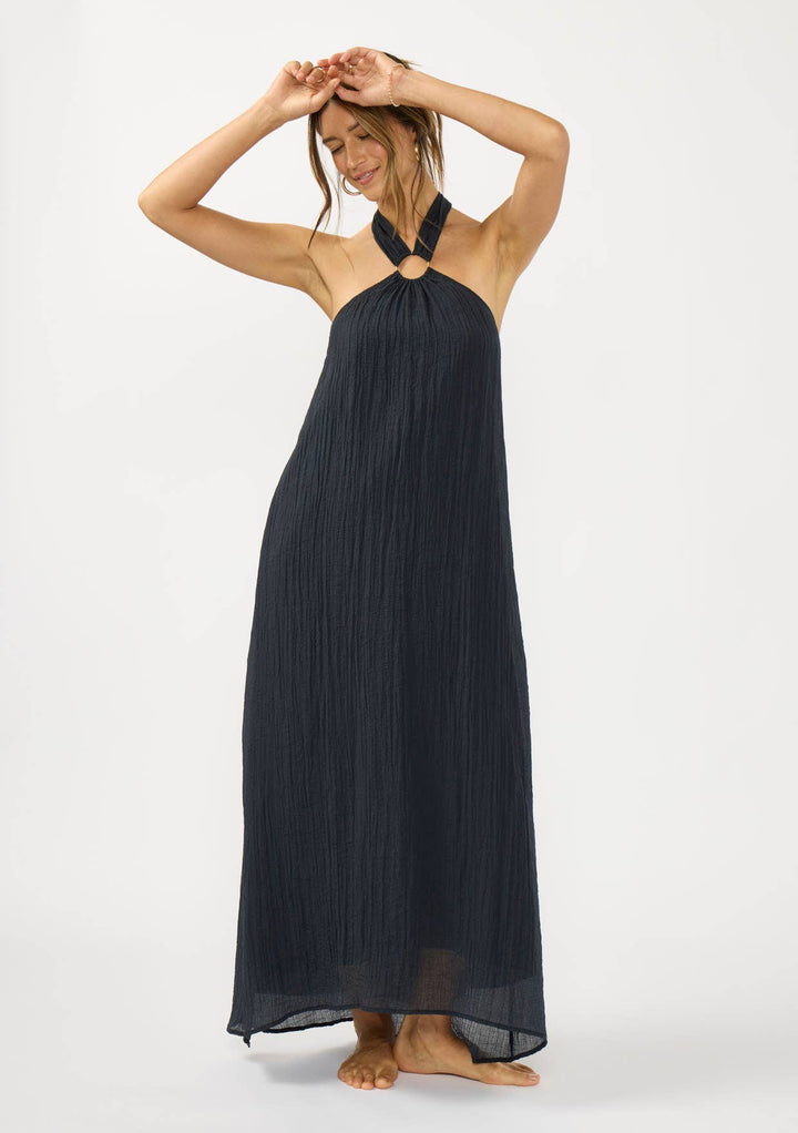Monaco Maxi Halter Dress