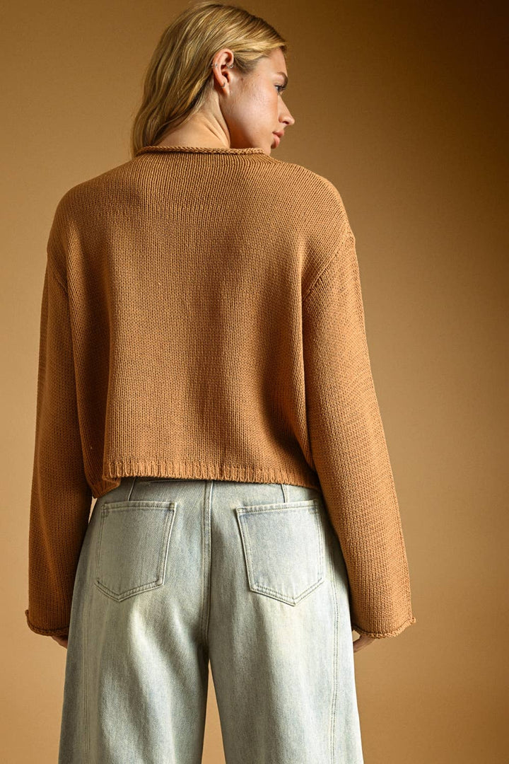 Caramel Drizzle Cardigan