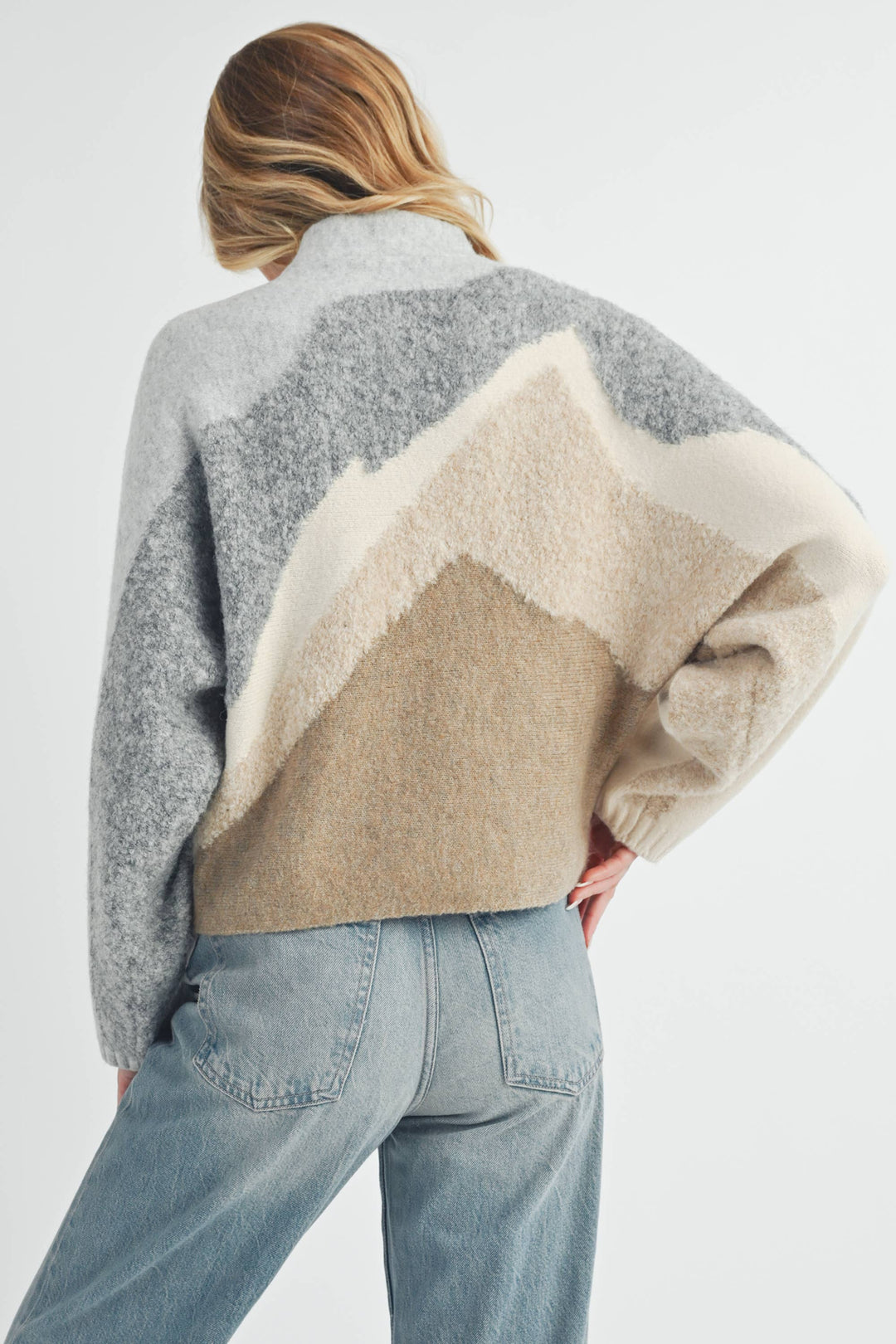 Sloane Color Block Sweater