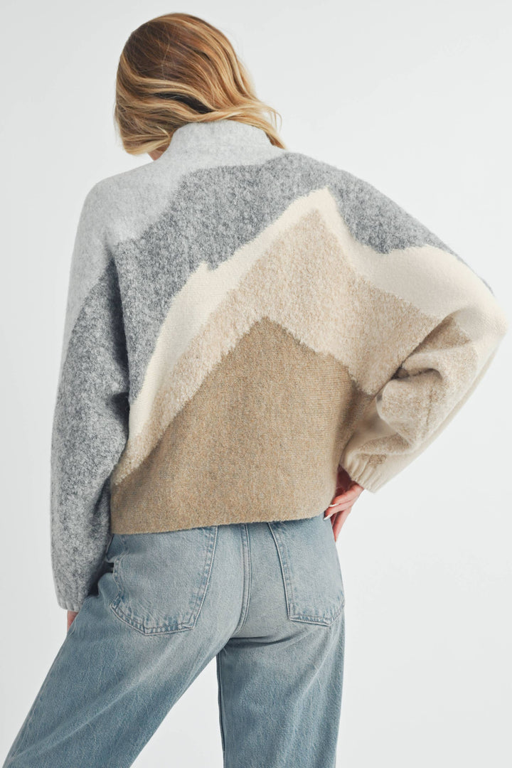 Sloane Color Block Sweater