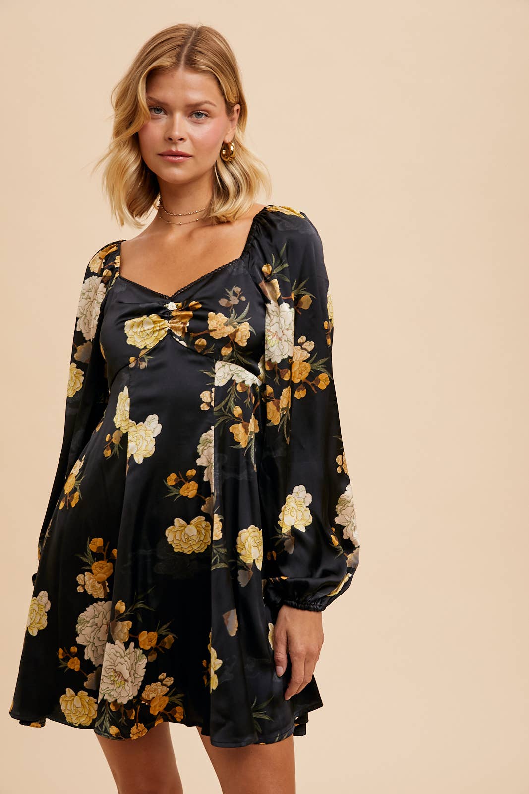 Ember Floral Mini Dress final sale