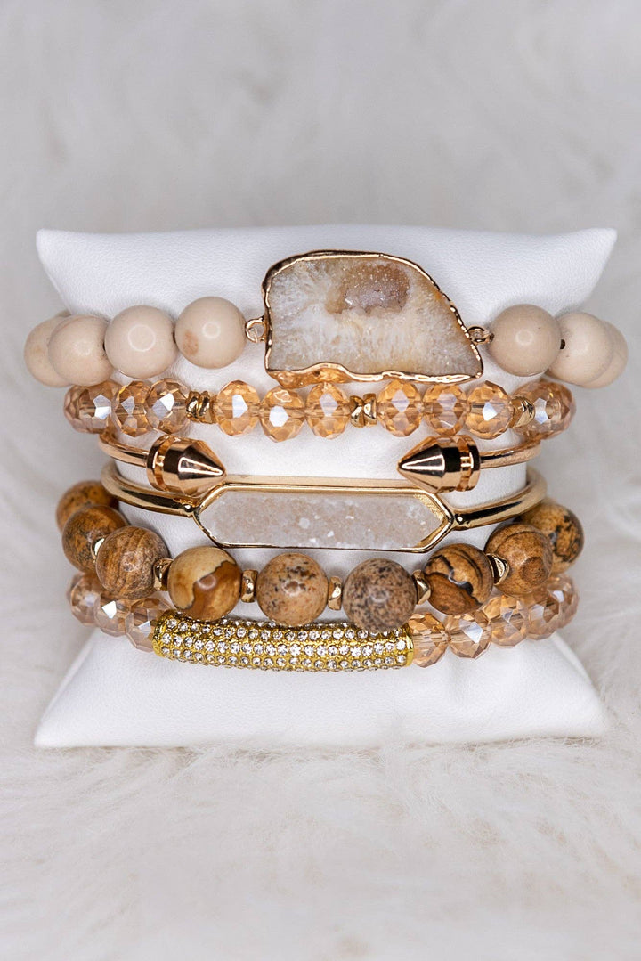 Aspen Bracelet Set - Jasper